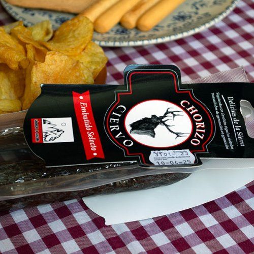 Chorizo de ciervo "DELICIAS DE LA SIERRA"