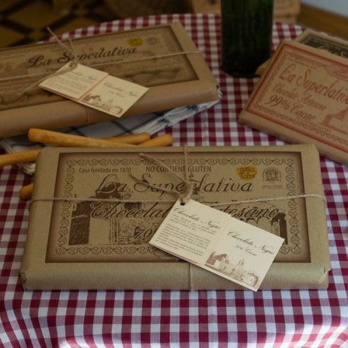 Chocolate artesano 70% cacao extra grande "LA SUPERLATIVA"