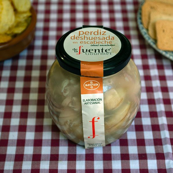 Perdiz deshuesada en escabeche "DELAFUENTE GOURMET"