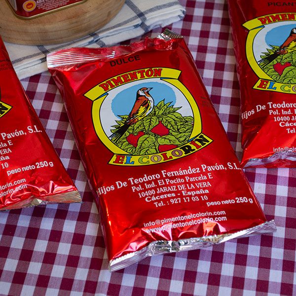 Bolsa pimentón de la vera "EL COLORÍN" Dulce