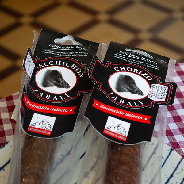 Chorizo de jabalí "DELICIAS DE LA SIERRA"