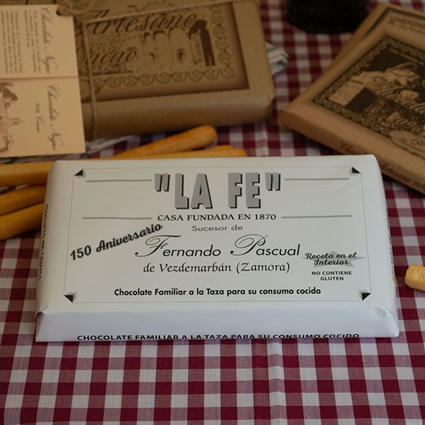 Chocolate a la taza para deshacer "LA FE"