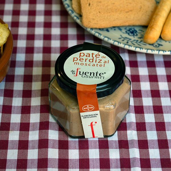 Paté de perdiz al Moscatel "DELAFUENTE GOURMET"