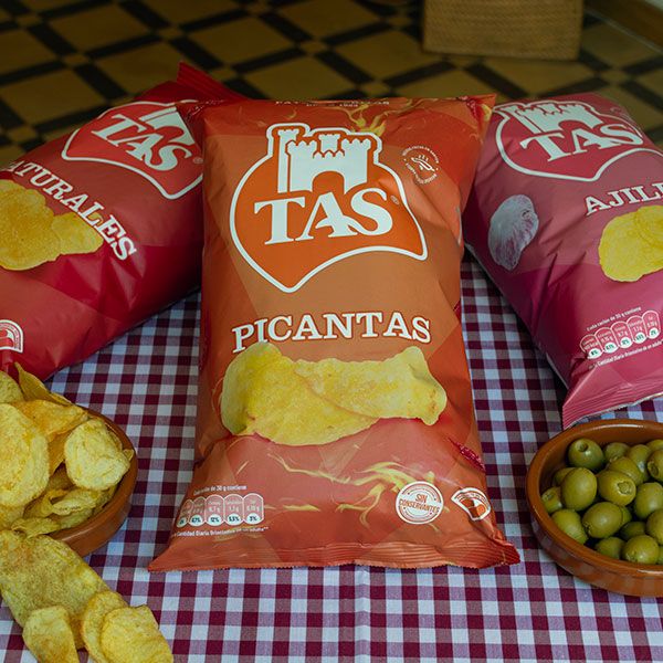 Patatas fritas "TAS" picantes